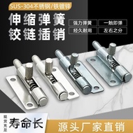 304 Stainless Steel Spring Pin F6-20-N1A50WL/R Retractable Door Hinge Detachable Symmetrical Hinge D