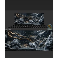 FISH POOL 3D BACK PAINTING (CODE CRM280) MANY SIZES - Free painting tools included