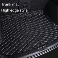 PU Leather Custom Car Trunk Mats for BMW Series 1 F40 F52 Series 2 F22 F22 Interior Details Car Acce