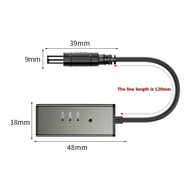 DC5.5x2.5MM Router Automatic Restart Cable Extension Cord 12/24/72-Hour Timer 3 Speed Adjustable Tim