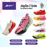 BMAI JINGTAN Turbo 3.0 Running Shoes for Elite Runners | Flagship Carbon | Colour of Sakura & Red Wh