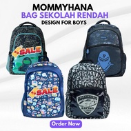 Mommyhana Bag | BEG SEKOLAH TADIKA | BAG PACK KIDS | Lunch Bag | Drawstring bag | BEG MOMMYHANA | HI