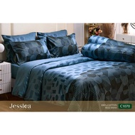 JESSICA COTTON Silk Shine ชุดเครื่องนอน ขนาด 6 ฟุต (ผ้าปู+นวม) รุ่น 360 เส้นด้าย (ของแท้ 100%) รหัส