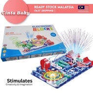 Science Kit Toy Snap Circuits Electronic Blocks STEM Physics Educational Project Mainan Projek Sains