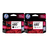 HP 680 Original Ink Advantage Cartridge - Black/Tri-Color for HP Printer 2135 / 3635 / 4535 / 3835 /