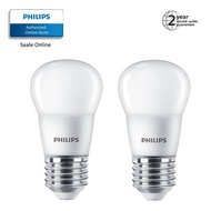 Philips (2-PACKS DEAL) LED Mini Bulb of 4W with E27 base in 6500K