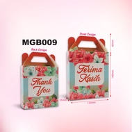 1000 Pieces Custom Make Thank You Wedding Box, Doorgift Box, Kotak Kahwin, Doorgift Kahwin, Goodies 