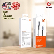 Mcdodo CA-313 65W Type-C to Type-C PD Fast Charge Data Cable (1m / 3.2ft)