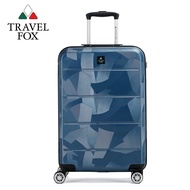 【TRAVEL FOX 旅狐】 20吋閃耀拉鍊登機行李箱-灰藍色