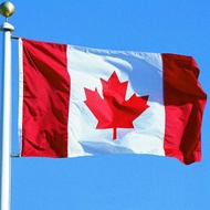 【Daily Deals】 90x150cm Canada Flag 3*5ft Great Canadian Banner Flag Can Canada National Polyster Fla