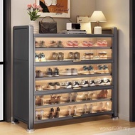 Entry Steel Storage Cabinet Large-Capacity Door Thickened Multi-Layer Anti-dust Small Apartment Hous