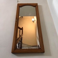 早期檜木衣櫥鏡子改造