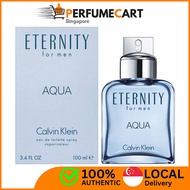 Calvin Klein Eternity Aqua Edt For Men 100ML / 200ML [Brand New 100% Authentic Perfume Cart]