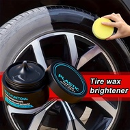 Wheel Shine for Car Tires Cleaner Wax Tire Cleaner Tire Wax Brightener Tire Shine Cream fitnesmy
