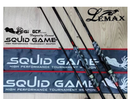 LEMAX SQUID GAME HIGH PERFORMANCE TOURNAMENT EGING SPINNING ROD