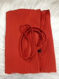 Jilbab Bergo Maryam Zainna Plisket Hijab Syari Dewasa Non Pet Jersey Premium Khimar Kerudung Instan 