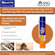 Selleys Expanding Foam No More Big Gaps Wall Air Con Pipe Gap Filler Fill Crack and Spray Busa untuk Menyumbat Lubang