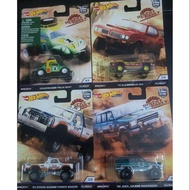 Hotwheels Premium CC Desert Rally Series Volkswagen Baja, '70 Oldsmobile 442, '80 Dodge Power Wagon 