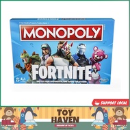[sgstock] Monopoly: Fortnite Edition Board Game Inspired by Fortnite Video Game Ages 13 and Up