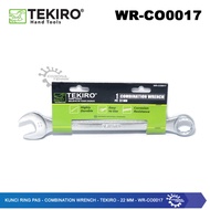 kunci ring pas - combination wrench - tekiro - 22 mm - wr-co0017