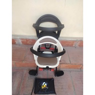 Baby Motorcycle Seat (Beige DELIVERY), S106HV2 - With Protective Ring, Safe for Children SMTV031