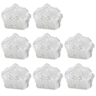 50 Pcs Wedding Favor Boxes Hollow Out Boxes Candy Box Gift Box Party Favor Boxes Wedding Gift Boxes 