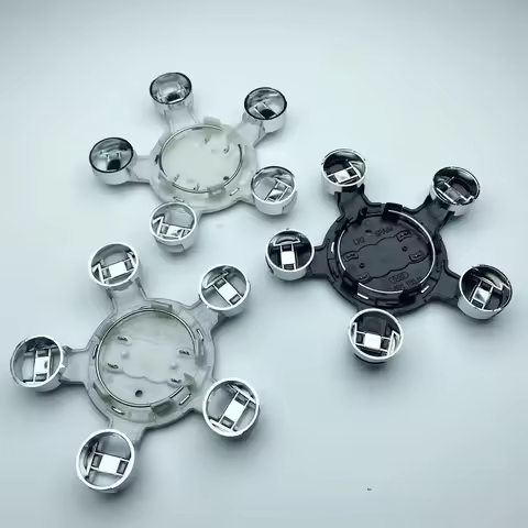 4PCS 135mm For AUDI A4 B8 B6 B9 B7 A3 8P 8V 8L A6 C7 C6 Car Five Claws Wheel Center Cap Hub Covers 4