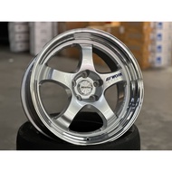 NEW 18X8.5J 18X9.5J AOW S1R Rim (set of 4) Silver 5X114.3 for Lexus IS250 IS300 RX7 RX8 Silvia S13 S