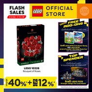 LEGO Icons 10328 Bouquet of Roses Building Set (822pcs.) Building Blocks Kids Toy