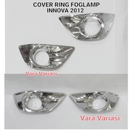INNOVA FOGLAMP COVER / TOYOTA INNOVA 2012 CHROME FOG LAMPRing