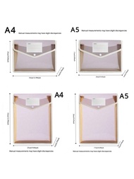 This A4 Transparent 3D File Folder Is Designed For Efficient Document Storage And Organization. Made