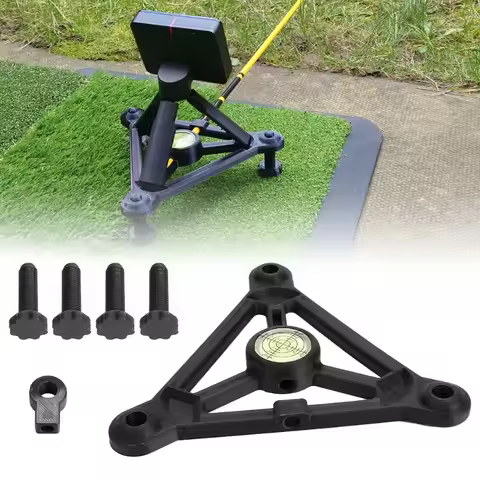 Adjustable Horizontal Level Alignment Frame Stand For Garmin R10 Golf Launch Monitor Holder Bracket