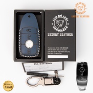 Bao da chìa khoá ô tô mercedes C200 C300 GLC E180 AMG form dài chính hãng OTOBOX.OFFICIAL bọc chìa k