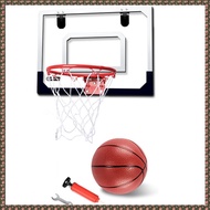 (JPTZ) Over the Door Basketball Hoop Mini Basketball Hoop Non Perforated Wall Mounted ChildrenS Bask