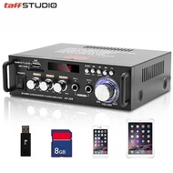 New TAFFSTUDIO BLUETOOTH EQ AUDIO AMPLIFIER KARAOKE HOME THEATER FM 600W - AV-298BT 2102J