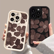 Oil Painting Flowers Leaves Phone Case For Infinix ITEL RS4 A70 80 90 P55 Sm 20 6 7 Note 40s TECNO P