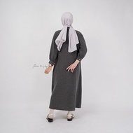 [✅Baru] Raya Midi Dress - Midi Dress Knitt - Midi Dress Busui