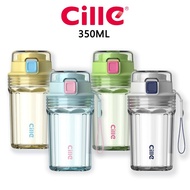 Cille Leakproof Tritan BPA-Free Plastic Coffee Cup Yogurt Cup Water Bottle c/w Strap XL-2370/2592