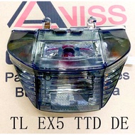 EX5 DREAM HIGH POWER TAIL LAMP DIAMOND SMOKE TINTED BRAKE LIGHT HONDA LAMPU BELAKANG LIGHT LED RIM L