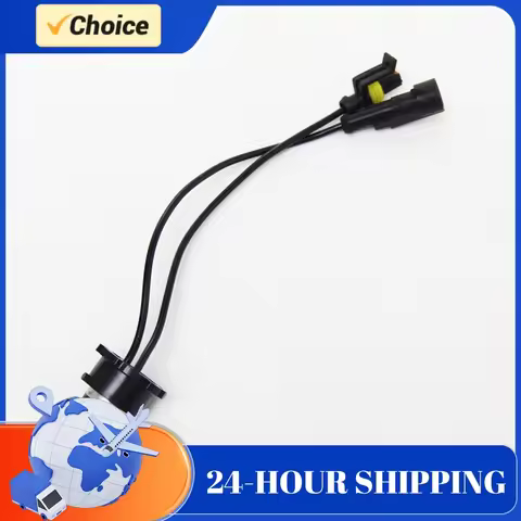 2Pcs D2S D4S HID Ballast AMP Wire Harness Adapter Holder HID Xenon Light Bulb Cable Connector Kit fo