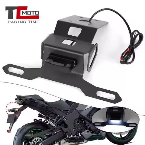 License Plate Holder Tail Light Bracket Tidy Fender Eliminator for Kawasaki Z1000SX Z1000 Z 1000 SX 