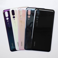 50pcs/lot p20pro Back glass Cover For Huawei P20 Pro ,Back Door Replacement Hard Glass Battery Case, Rear Housing Cover+Adhesive