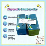 【Local shipping】50pcs Cannula blunt needle 22g 21g 23g 25g 27g Korea jarum yang dibungkus secara ind
