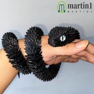 MARTIN1 3D Printed Snake, Realistic Multicolor Snake Ornament, New Year Decoration 30/45cm Simulatio