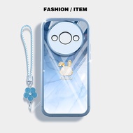 VRQR for Xiaomi Redmi A3 4G A3X 4G Poco C61 4G Niche and Minimalist INS Style Straight Edge Phone Ca