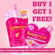 Perfect Skin Twinpack Sunblock Gel Cream & Tinted Sunblock Sunscreen