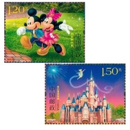 Shanghai Disney > Special Stamps 1 Set 2 Pieces Face Value 2.7 Yuan Free Shipping over 9.9