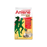 ANLENE Gold 5X Cafe Latte Susu Tepung Kurang Lemak Dan Berkalsium Tinggi 220G 550G