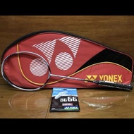 New Yonex Voltric 200 Light Lcw Badminton Racket +Tas+Grip+Senar Bg66 Ori Limited Edition