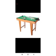 Batuto Billiards Table Set Mini Billiard Table For Kids Wooden Tabletop Tall Feet Pool Table Set